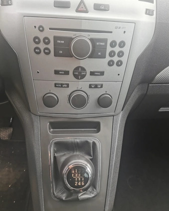 Opel Zafira cena 13900 przebieg: 227000, rok produkcji 2008 z Sianów małe 191